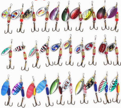SpinFin - Bass and Trout  Fishing Lures Set