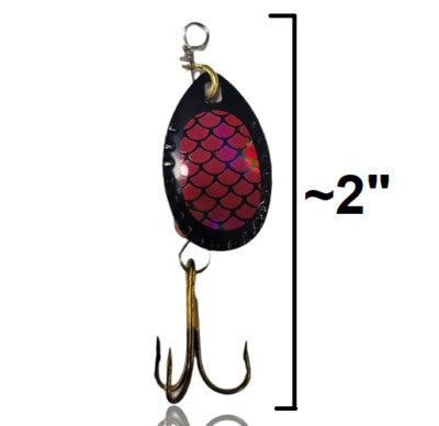 SpinFin - Bass and Trout  Fishing Lures Set