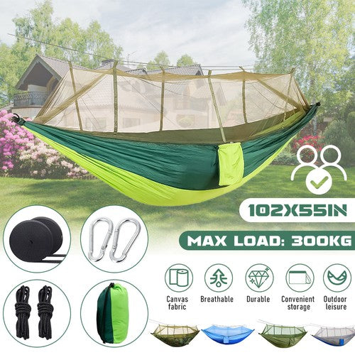 EasyRoam - Portable Camping Hammock with Mosquito Net