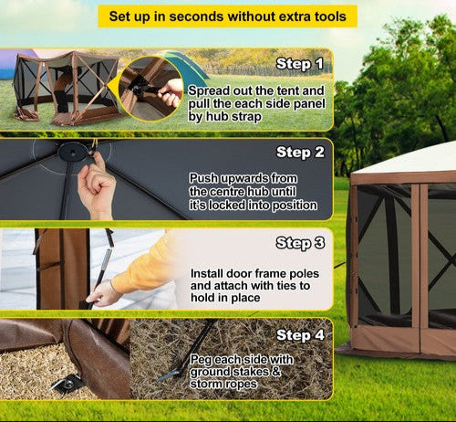 ShadePeak - Pop-Up Gazebo Tent