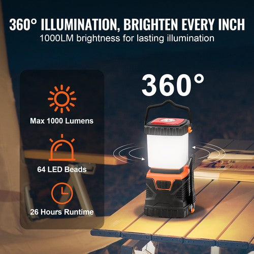 GlintTrail - LED Camping Lantern