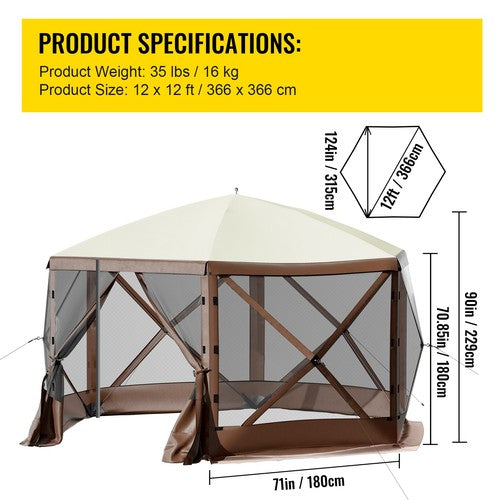 ShadePeak - Pop-Up Gazebo Tent