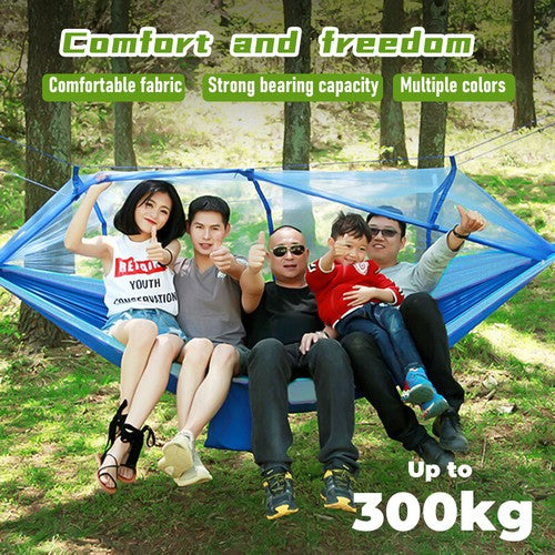 EasyRoam - Portable Camping Hammock with Mosquito Net