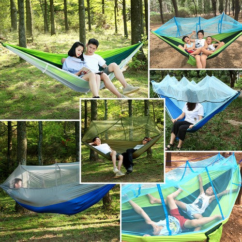 EasyRoam - Portable Camping Hammock with Mosquito Net