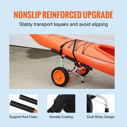 WavePort - Portable Kayak Trailer Cart