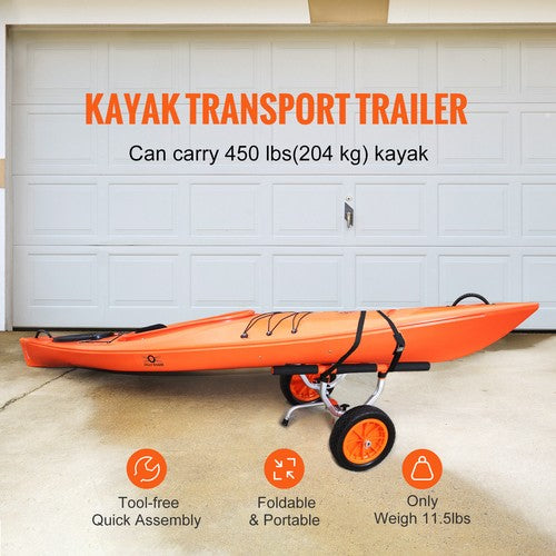 WavePort - Portable Kayak Trailer Cart